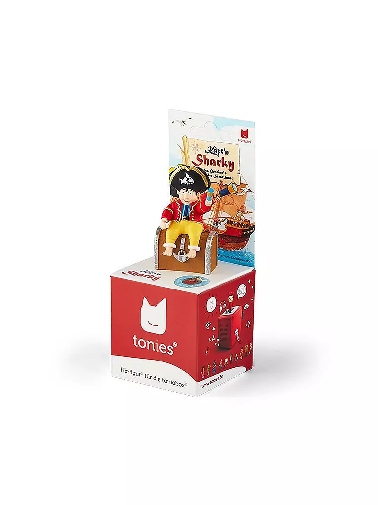 TONIES, Hörfigur - Käpt’n Sharky Und Das Geheimnis Der Schatzinsel 1 TONIES, Hörfigur - Käpt’n Sharky Und Das Geheimnis Der Schatzinsel