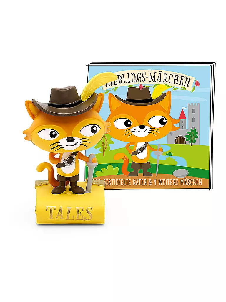 TONIES, Hörfigur - Lieblings-Märchen - Der Gestiefelte Kater Und Vier Weitere Märchen 1 TONIES, Hörfigur - Lieblings-Märchen - Der Gestiefelte Kater Und Vier Weitere Märchen