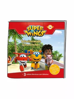 TONIES, Hörfigur - Super Wings - Schwimmende Schweinchen -Tonie Hörspaß Welt tonies hC3B6rfigur superwings schwimmendeschweinchen 4 768 1024 75 7421980 4